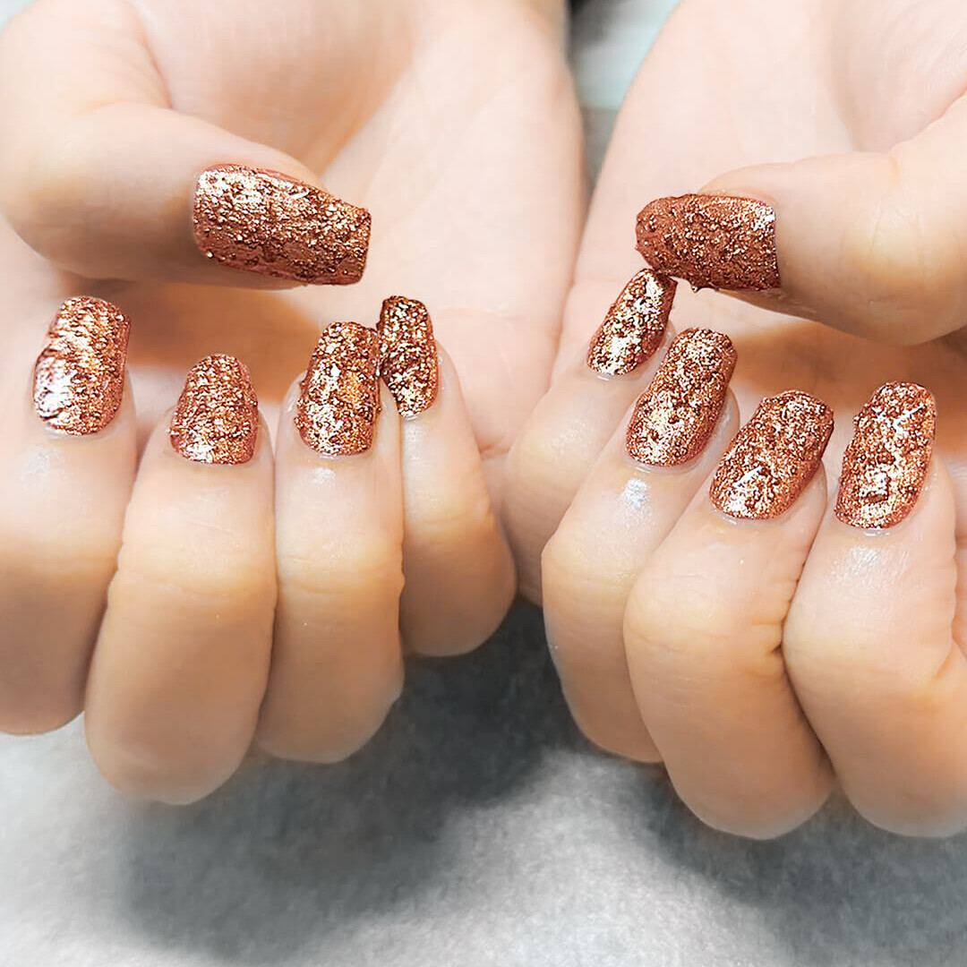 ザラリとしたピンクのスナジェル