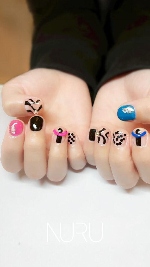 超モード系個性派ネイル