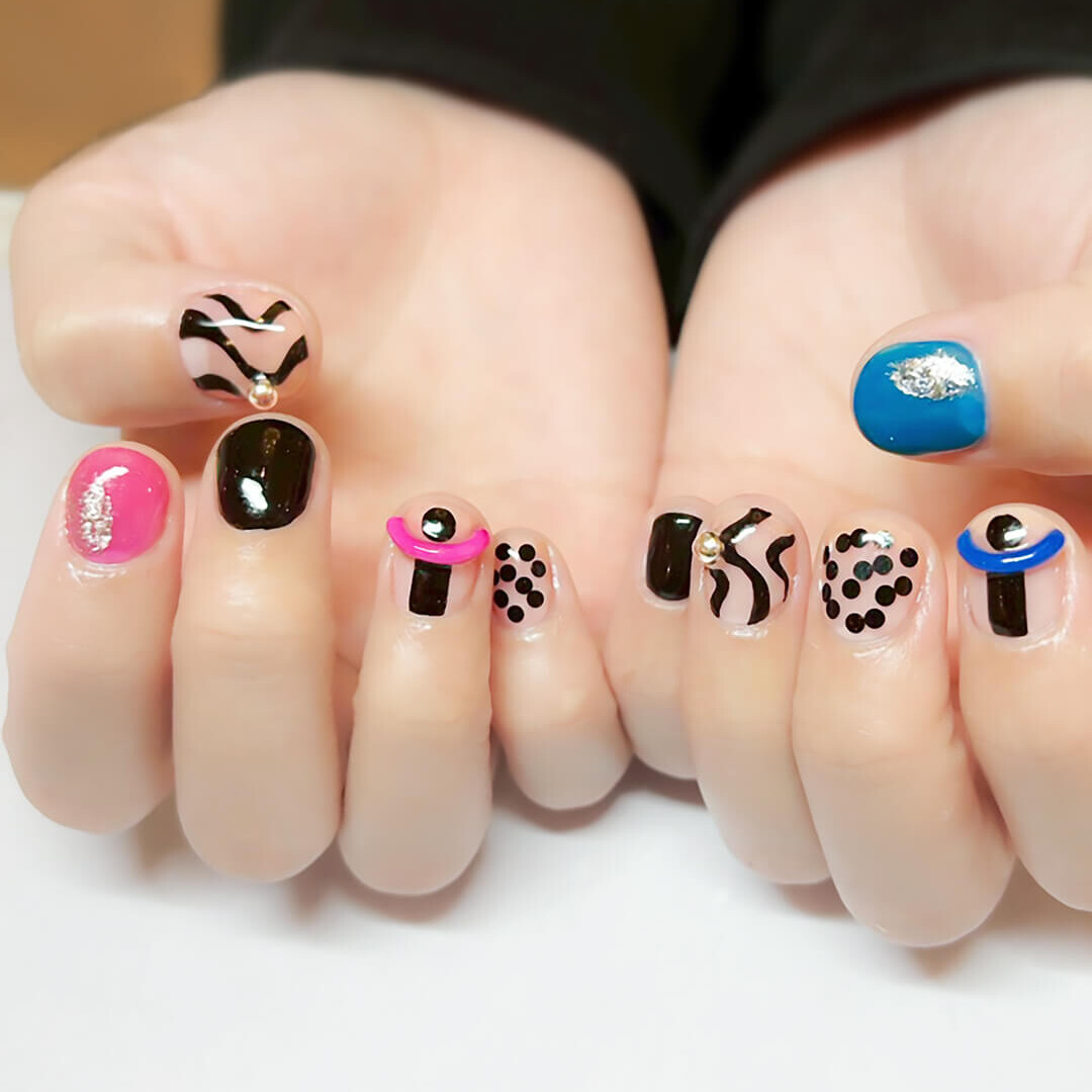 超モード系個性派ネイル