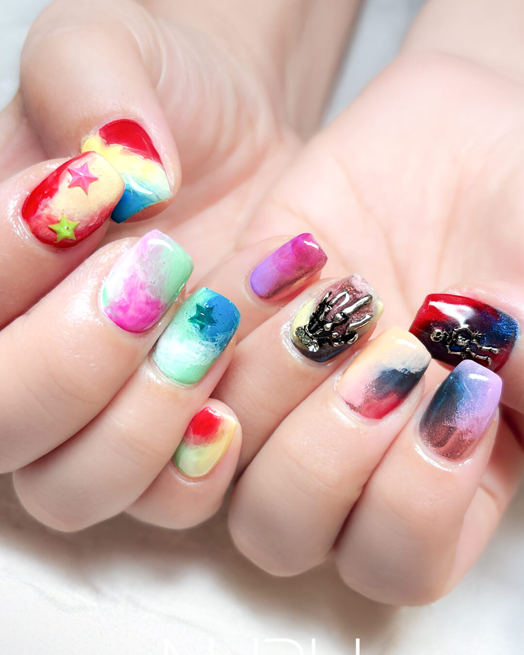 推しと共に「概念ネイル」