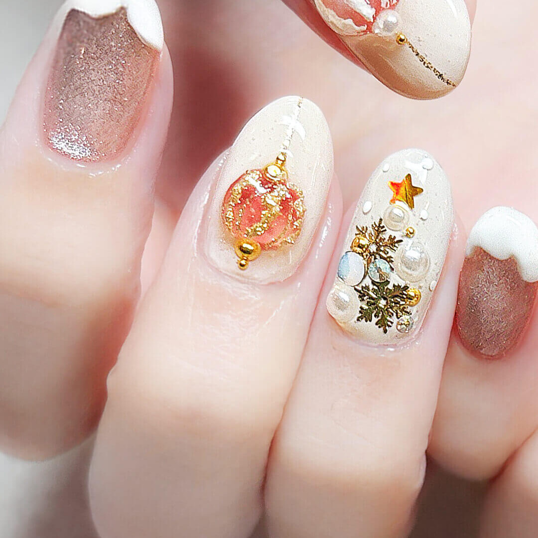 クリスマスの画像持ち込みデザイン