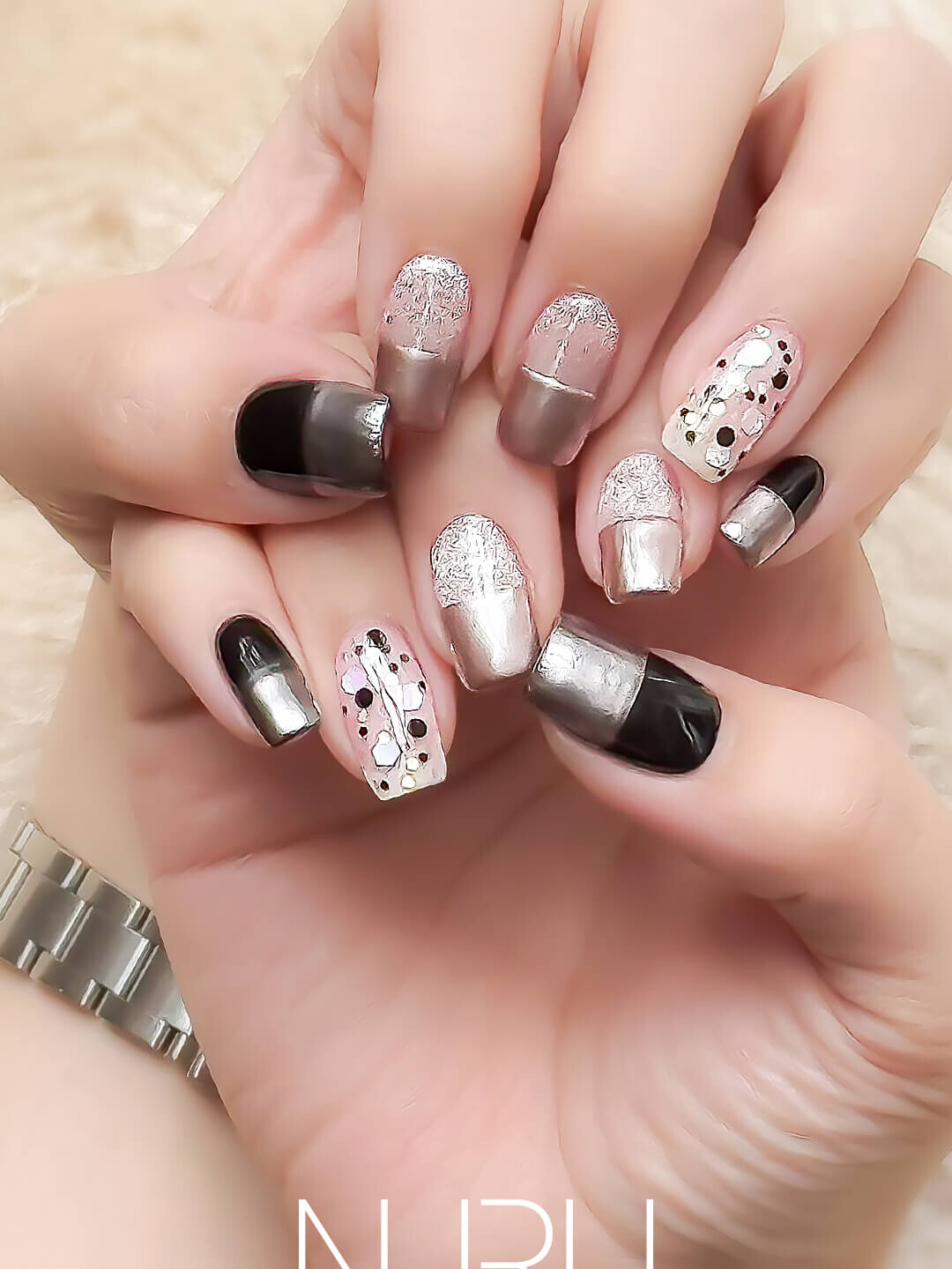 マグネットベースのハーフミラーフレンチ