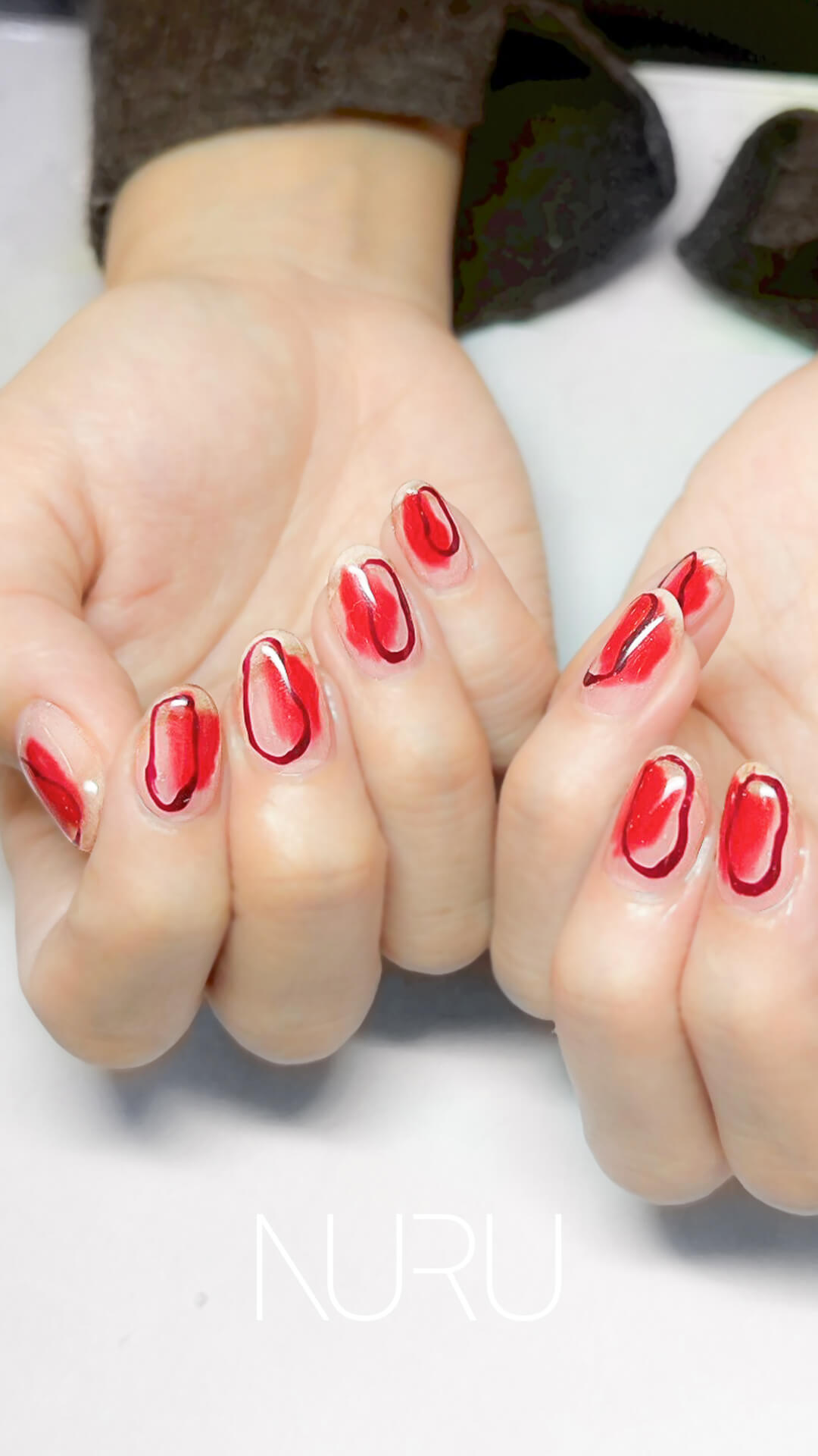 塗りかけクリアニュアンスの色替えバージョン