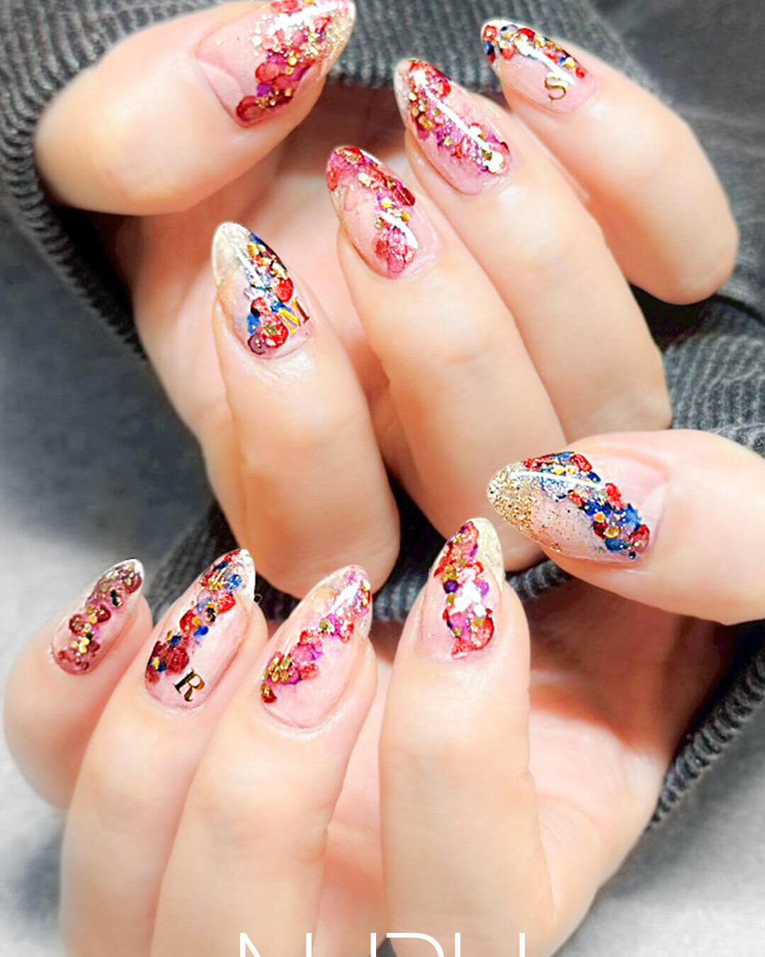 「塗りかけクリアニュアンス」のアレンジバージョン