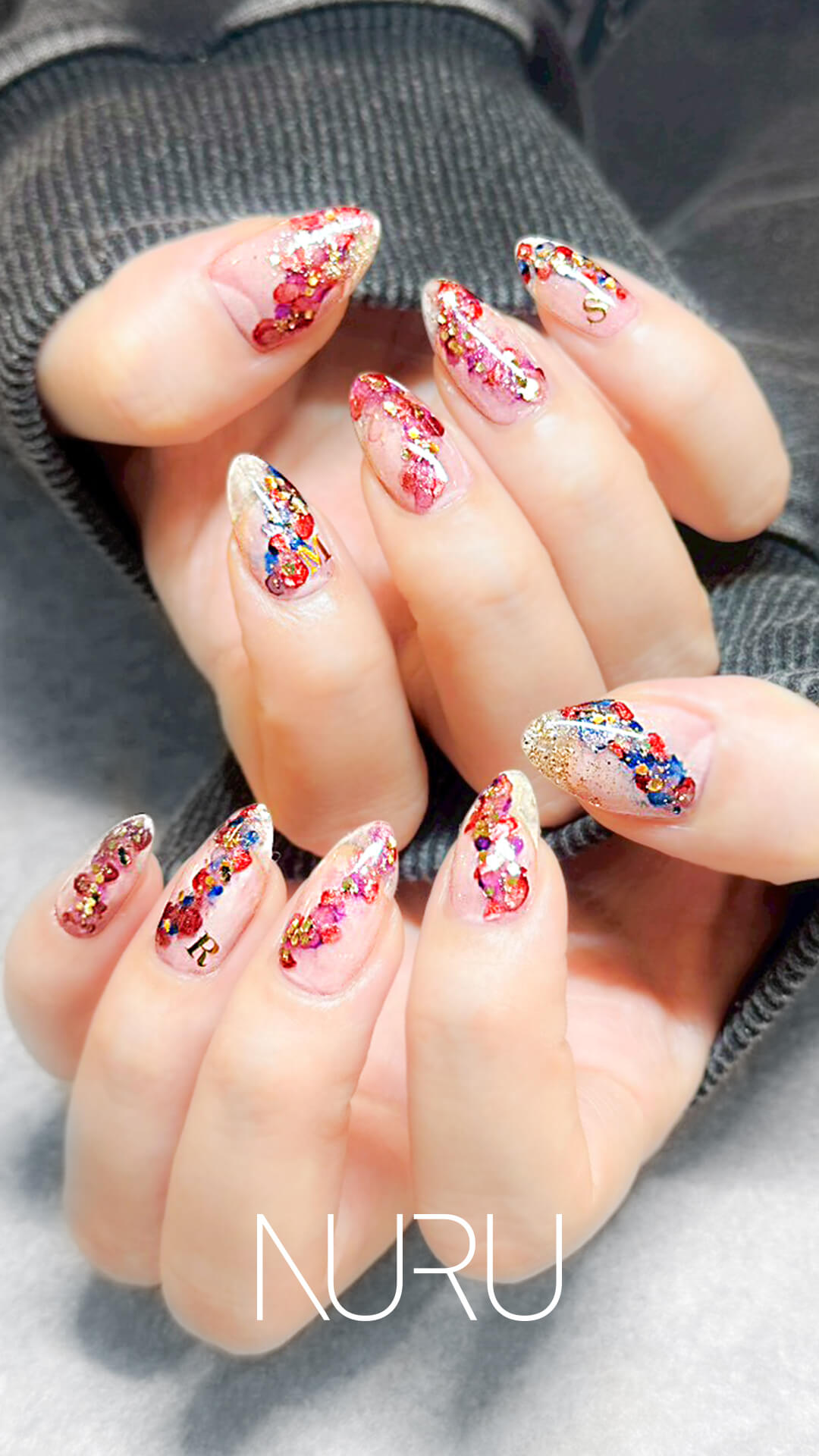 「塗りかけクリアニュアンス」のアレンジバージョン