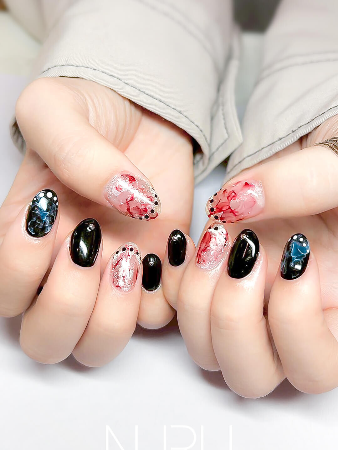 NURUオリジナルブラック＆モード系定額デザイン