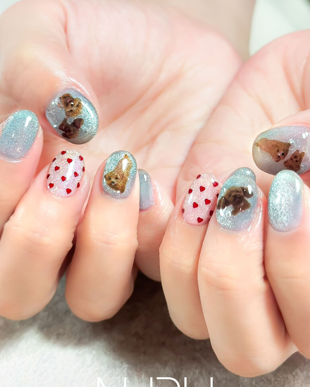 オリジナル「うちの子ネイル」