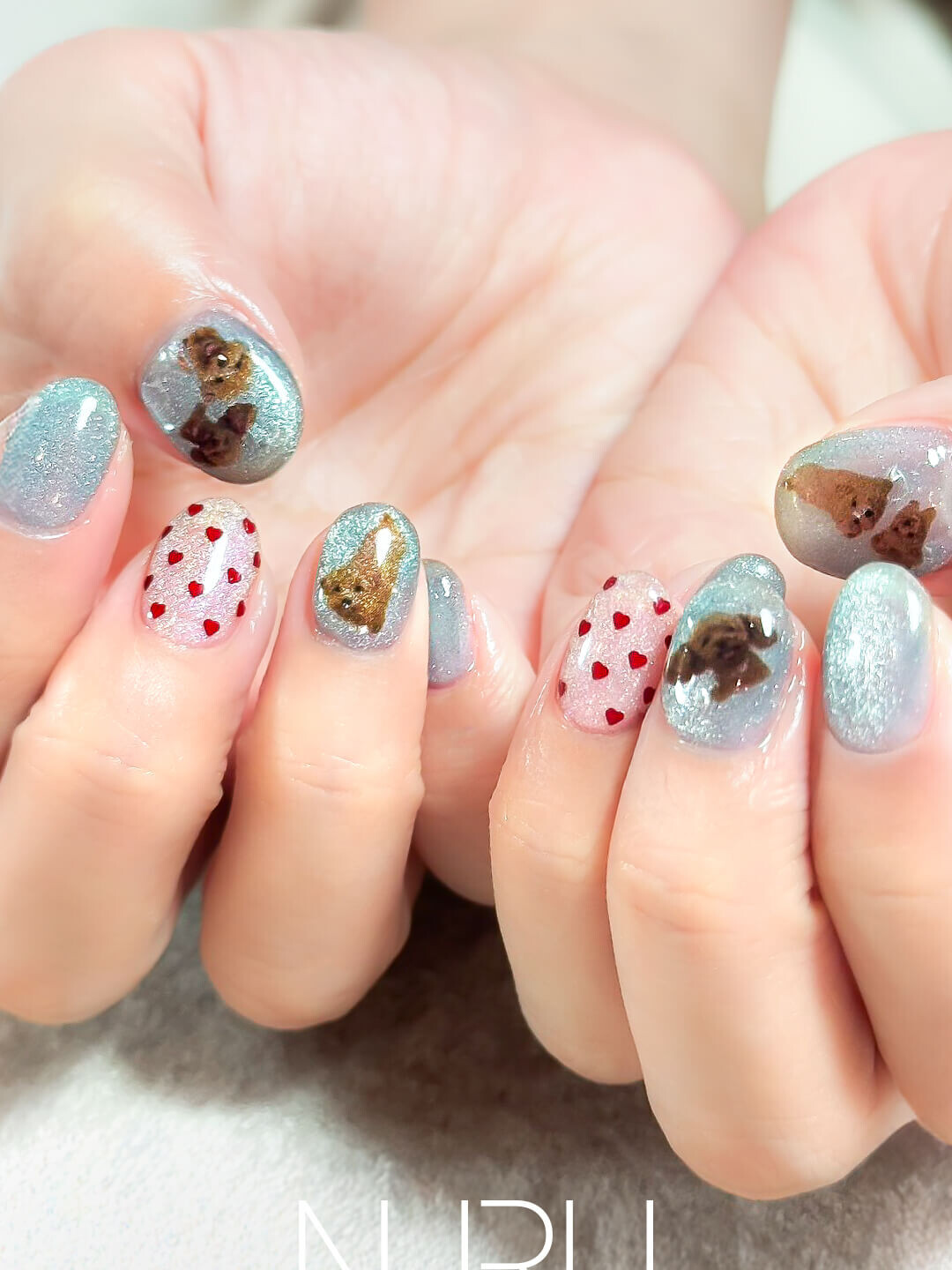 オリジナル「うちの子ネイル」