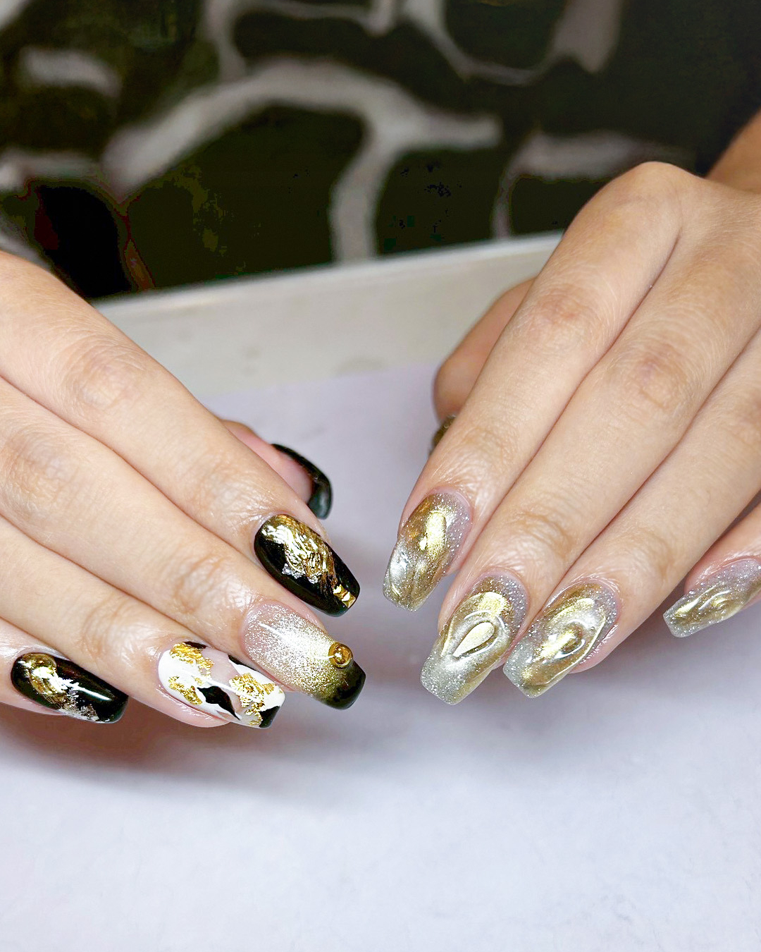 瑞々しいうるっとニュアンスネイル