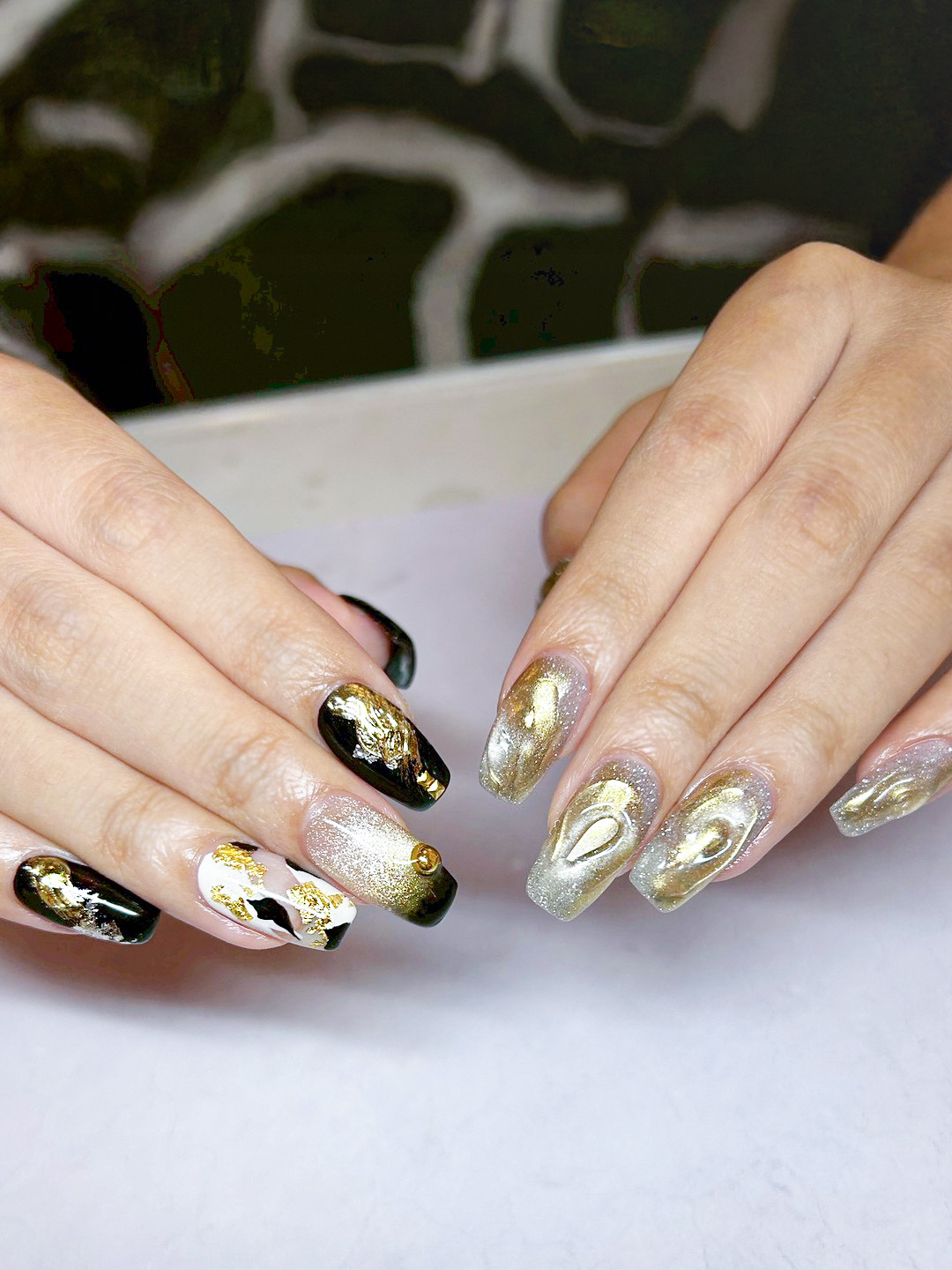 瑞々しいうるっとニュアンスネイル