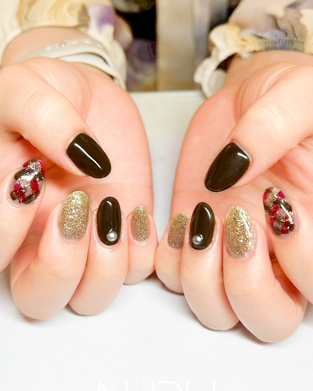 チョコレートなネイルデザイン