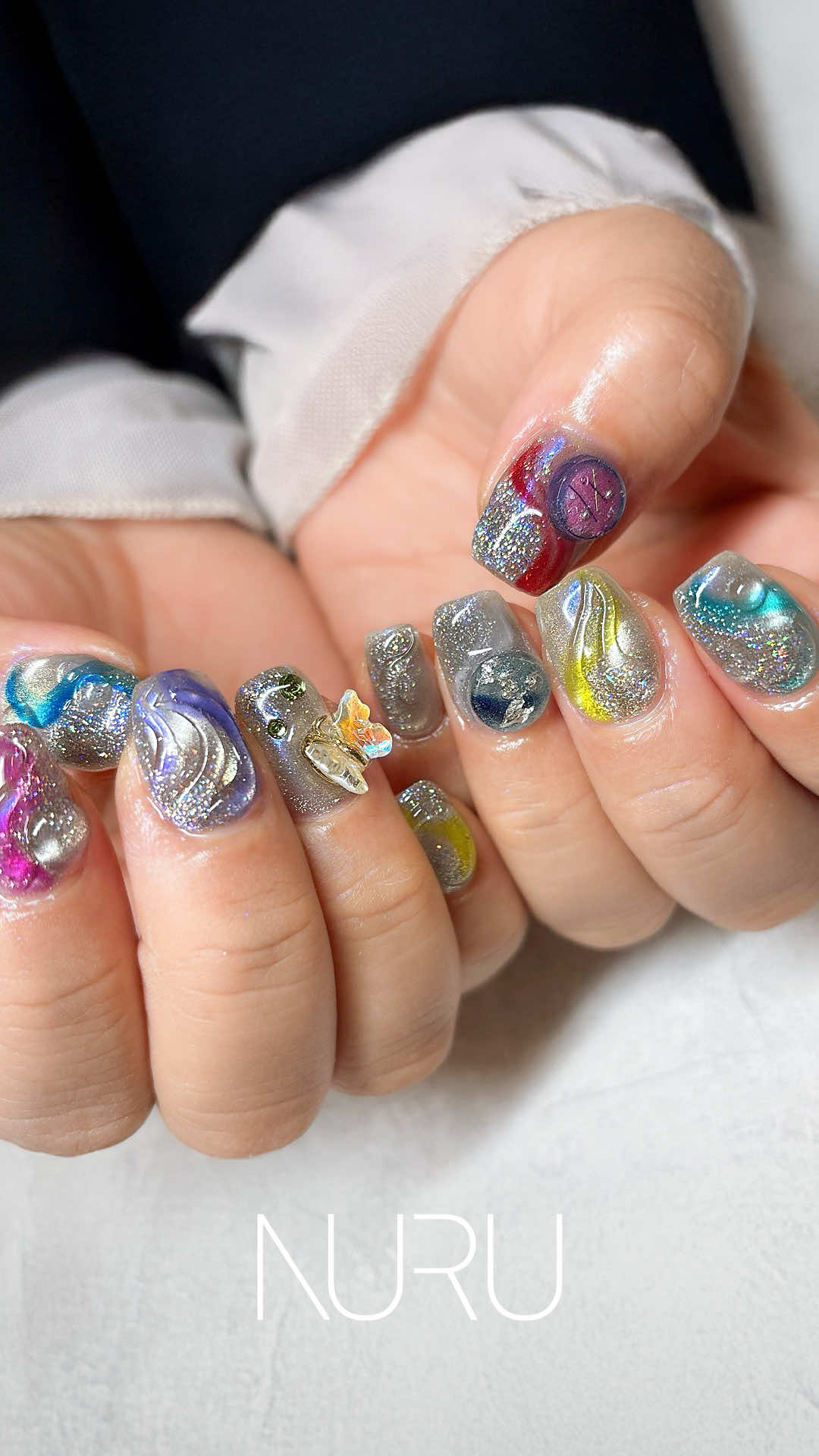 「ぬるマグ」デザインを大活用した、フルフルアート