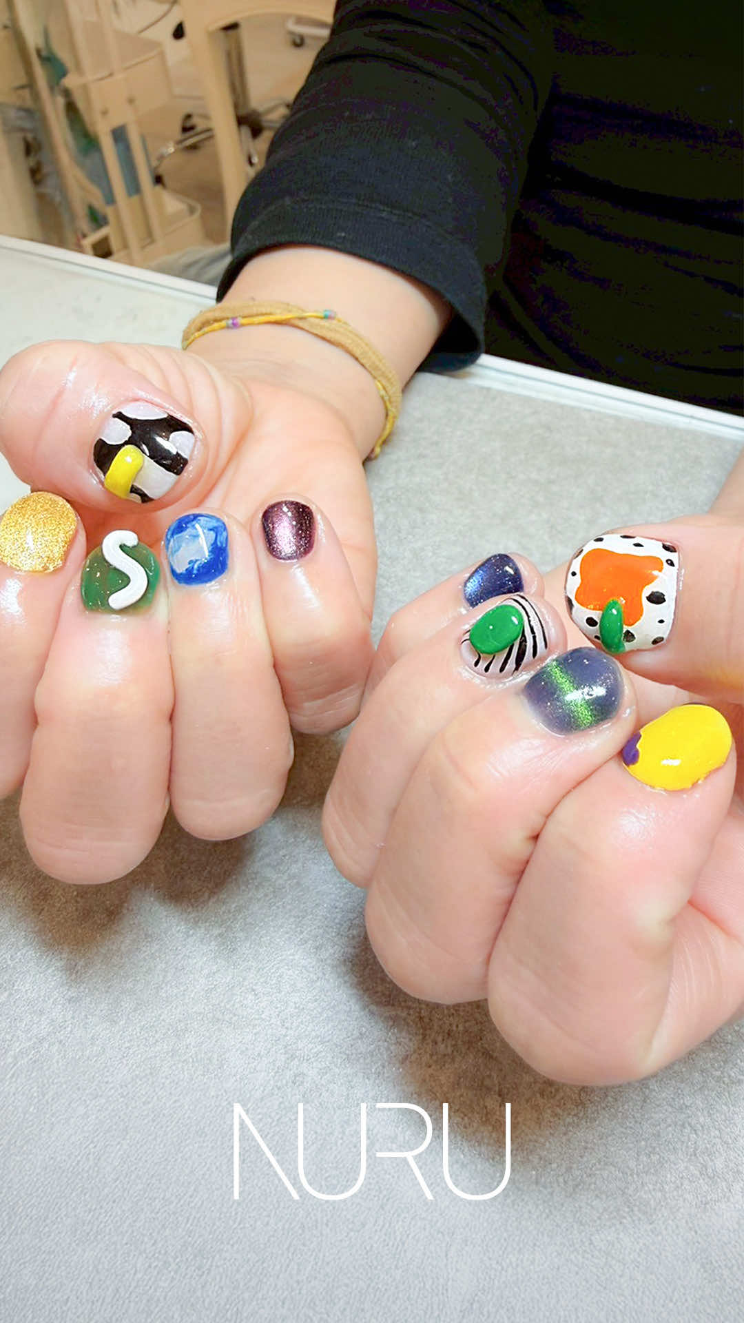 欲張りパワフルネイルデザイン