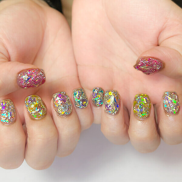 NURU NAIL ぎらぎら☆ガーリーネイル