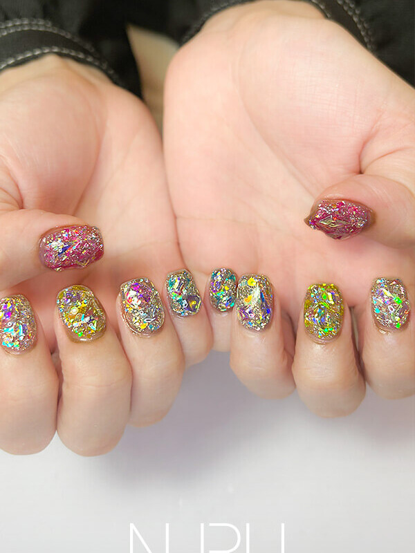 NURU NAIL ぎらぎら☆ガーリーネイル
