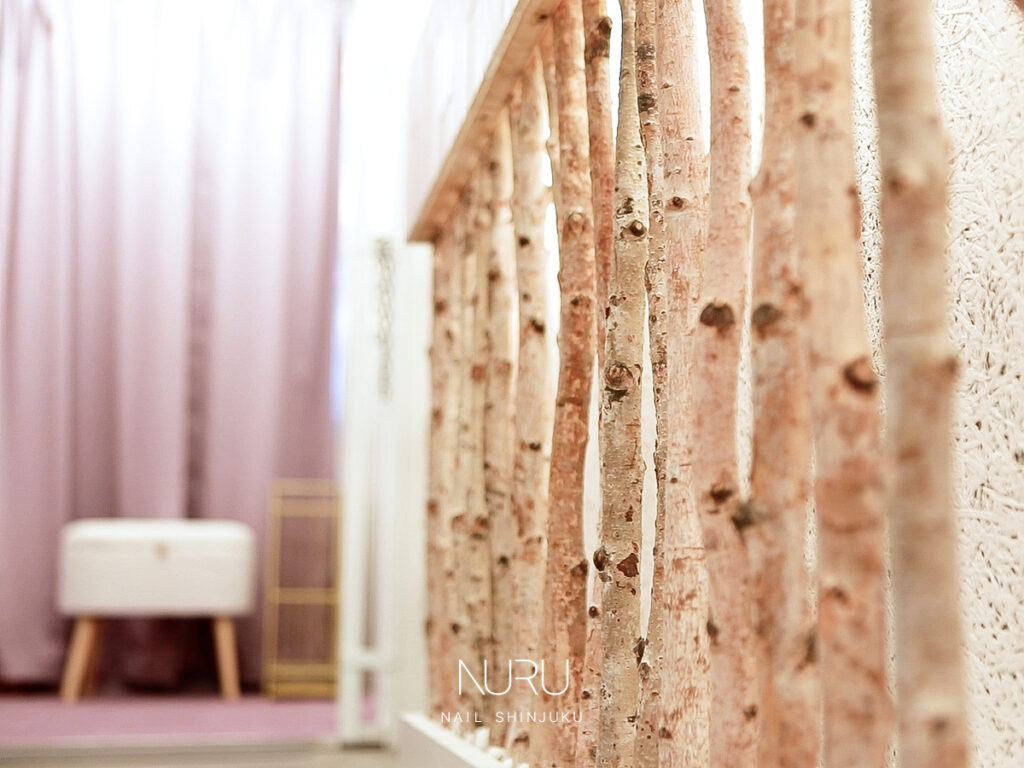 NURU NAIL 新宿 店内の様子