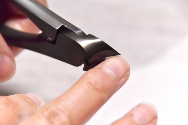 清潔な環境でのネイル施術