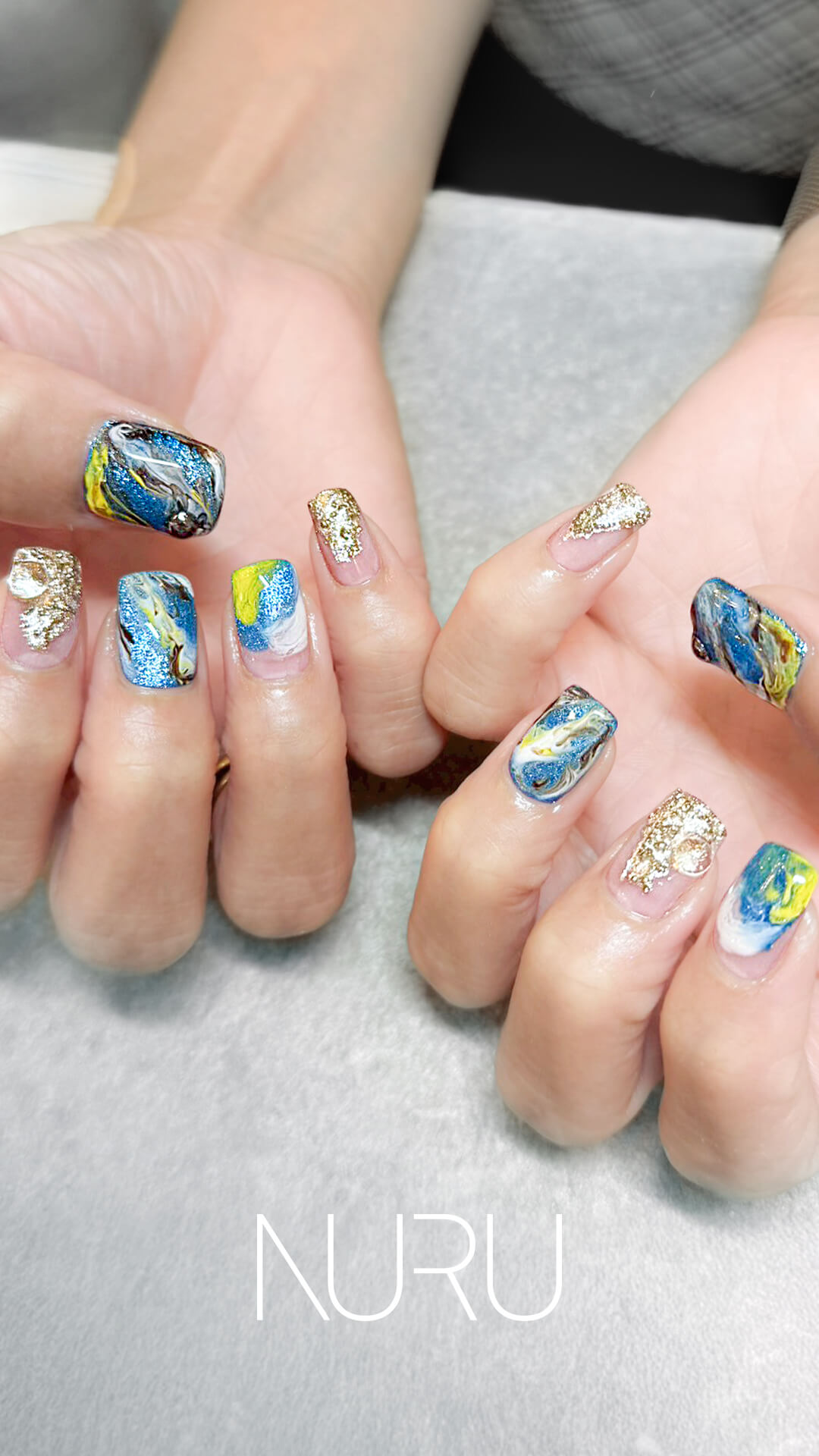 NURU NAIL カラフルデザイン