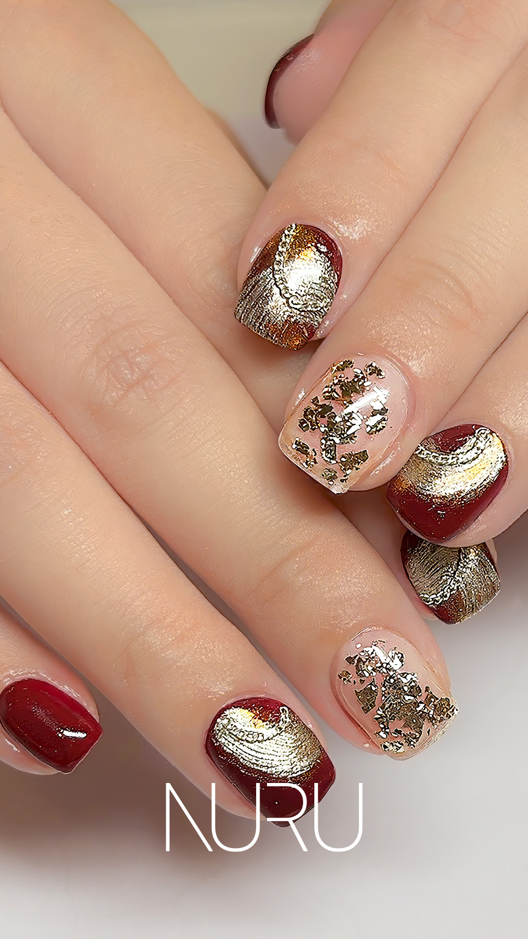 個性派デザインネイル