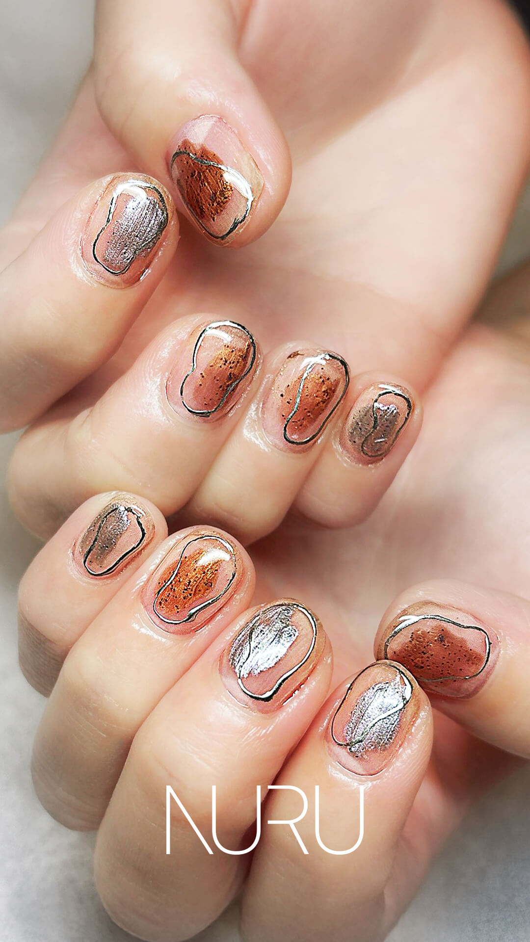 オフィス向けシンプルネイル