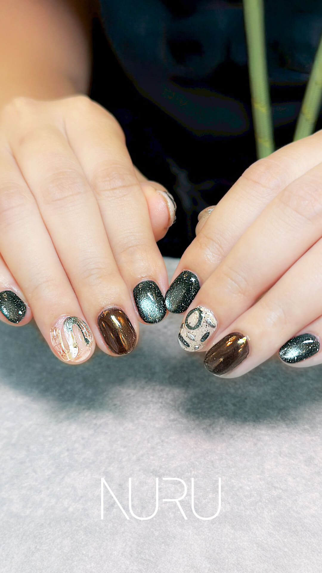 マグネットネイルのデザイン